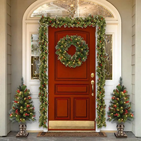 Outdoor&Indoor Christmas Decoration for Home Front Door